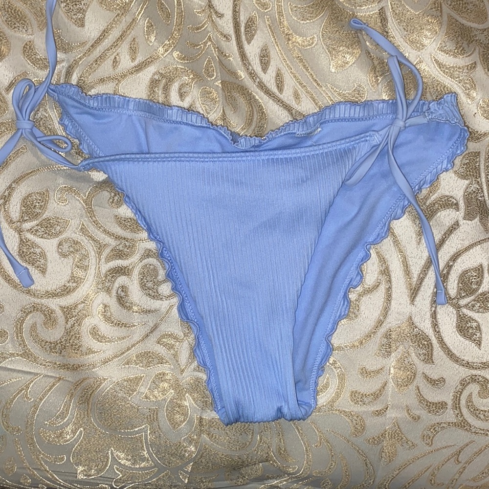 Blue hollister swim bottoms